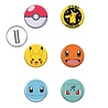 Amscan Pokemon Pikachu Buttons | 8 stuks