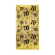 Paper Dreams Deurgordijn 70 Jaar Goud-Zwart Classy 100x200cm | per stuk Paper Dreams Deurgordijn 70 Jaar Goud-Zwart Classy 100x200cm | per stuk