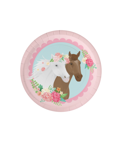 Paper Dreams Assiettes Sweet Horses | 8 pièces