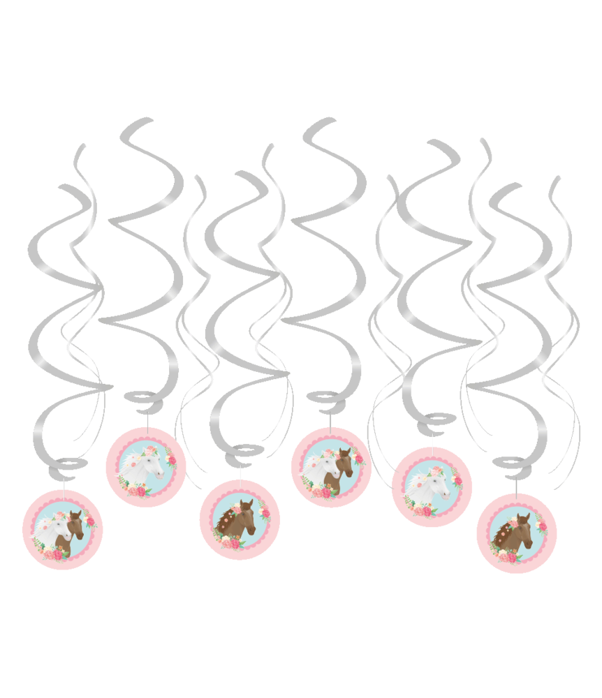 Paper Dreams Sweet Horses Swirls 70 cm | 12 pièces