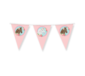 Paper Dreams Sweet Horses Vlaggenlijn 10m | per stuk Paper Dreams Sweet Horses Vlaggenlijn 10m | per stuk