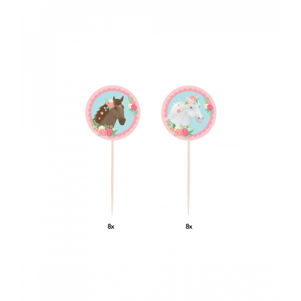Paper Dreams Sweet Horses Picks | 16 pieces