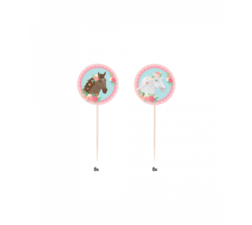Paper Dreams Sweet Horses Prikkers | 16 stuks Paper Dreams Sweet Horses Prikkers | 16 stuks