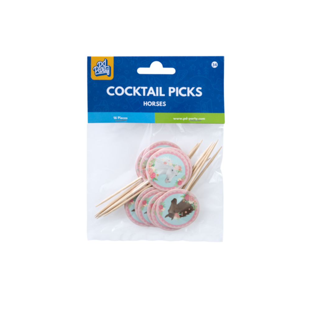 Paper Dreams Sweet Horses Picks | 16 Stück