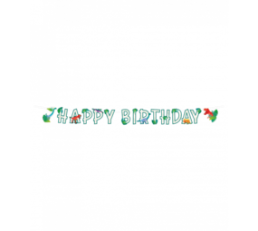 Paper Dreams Dino World Letter Garland 2.5m | per piece