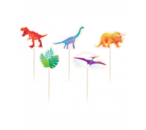 Paper Dreams Brochettes Dino World | 16 pièces