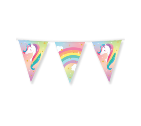 Paper Dreams Unicorn Party Flag Garland 10 meters | per piece Paper Dreams Unicorn Party Flag Garland 10 meters | per piece