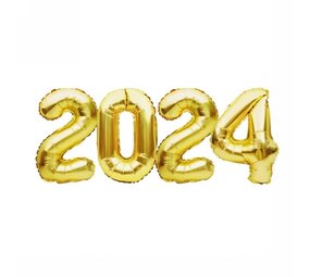 Tuf-Tuf Folienballons 2024 Gold | 86 cm