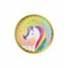 Paper Dreams Assiettes licorne pour fête 23 cm | 8 pièces