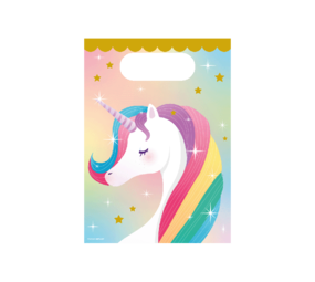 Paper Dreams Unicorn Party Uitdeelzakjes 16x23cm | 6 stuks Paper Dreams Unicorn Party Uitdeelzakjes 16x23cm | 6 stuks