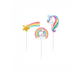 Paper Dreams Unicorn Party Prikkers | 16 stuks Paper Dreams Unicorn Party Prikkers | 16 stuks