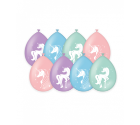 Paper Dreams Unicorn Party Ballonnen 30cm | 8 stuks Paper Dreams Unicorn Party Ballonnen 30cm | 8 stuks