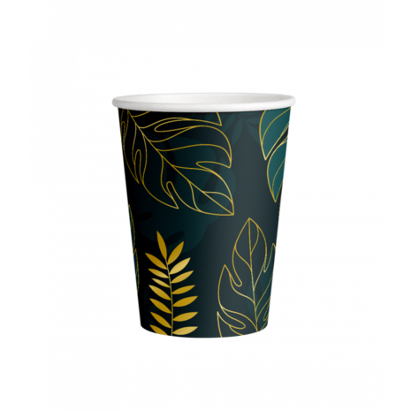 Paper Dreams Blattbecher 250 ml | 8 Stück
