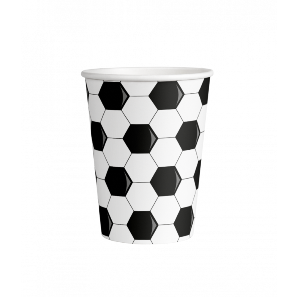 Paper Dreams Weltfußballpokale 250 ml | 8 Stück