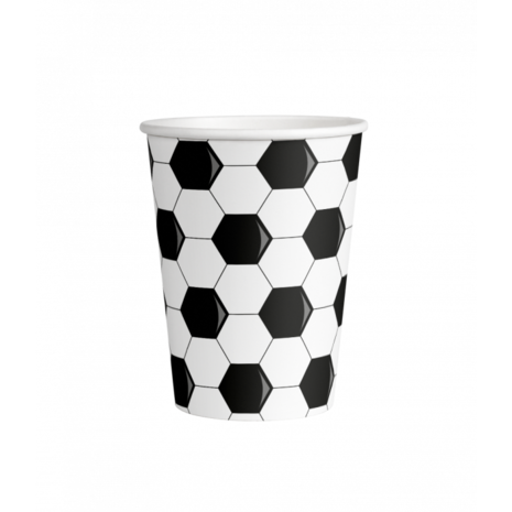 Paper Dreams World Football Cups 250ml | 8 pieces