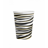 Paper Dreams Zebra Print Cups 250ml | 8 pieces Paper Dreams Zebra Print Cups 250ml | 8 pieces