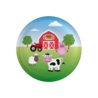 Paper Dreams Boerderij Borden 23cm | 8 stuks Paper Dreams Boerderij Borden 23cm | 8 stuks