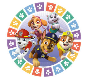 Amscan Paw Patrol Borden 23cm | 8 stuks Amscan Paw Patrol Borden 23cm | 8 stuks