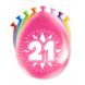 Paper Dreams Ballons pour fête d'anniversaire 21 ans, 30 cm | 8 pièces