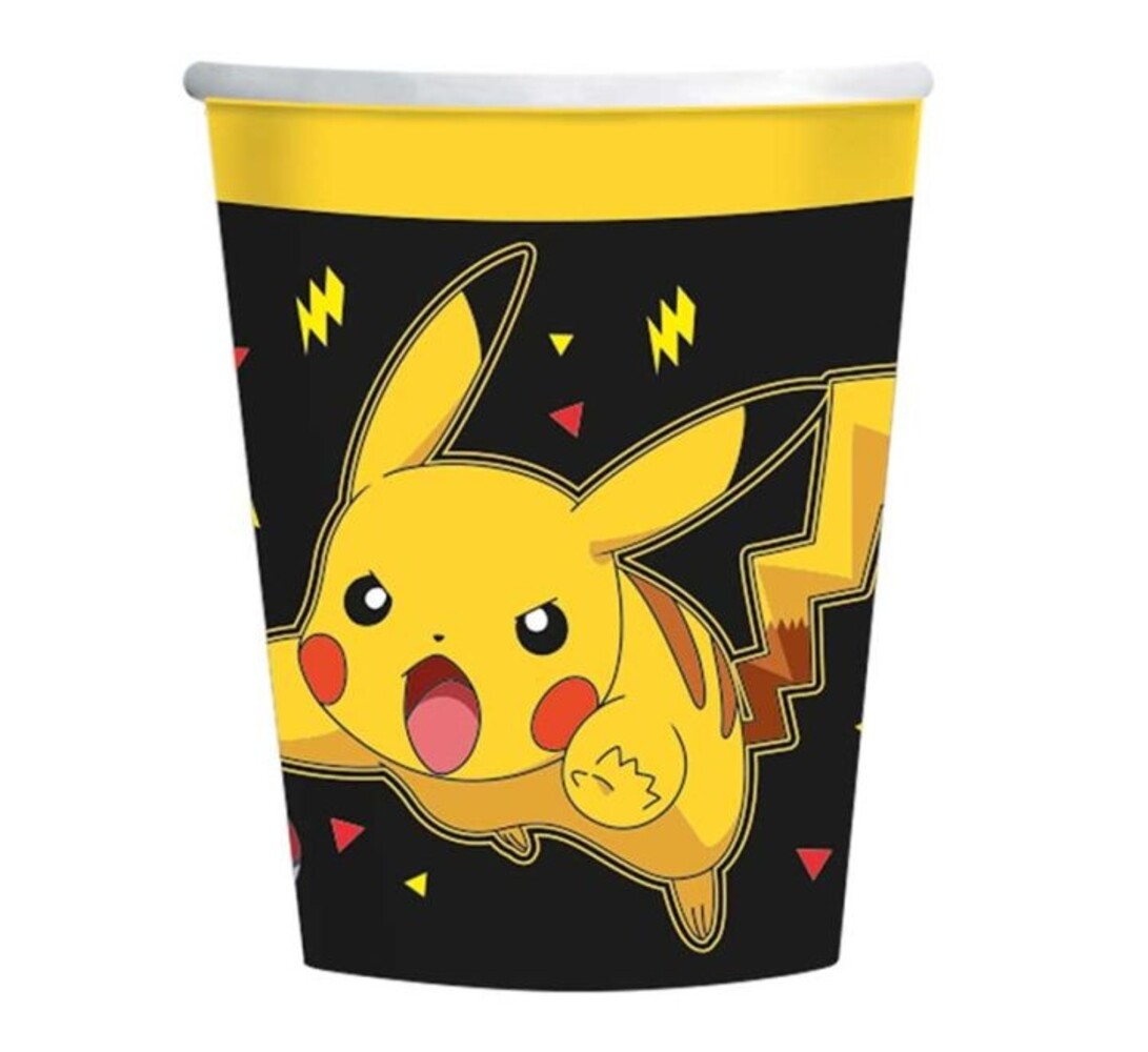 Riethmüller Pokémon Pikachu Becher 237 ml | 8 Stück