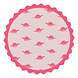 Ginger Ray Dinosaur Pink Plates 25cm | 8 pieces