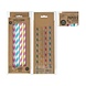 La Cucina Paper Straws 25cm | 50 pieces