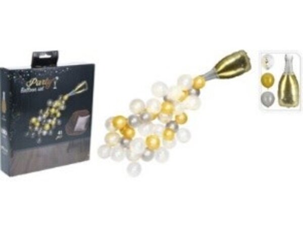 Tuf-Tuf Champagne Bubbels Ballonset | 41-delig Tuf-Tuf Champagne Bubbels Ballonset | 41-delig