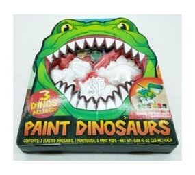 Free and Easy Dinosaurus Gips Hobbyset | 10-delig Free and Easy Dinosaurus Gips Hobbyset | 10-delig