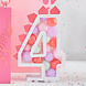 Ginger Ray Ensemble de ballons roses dinosaures avec pics | par ensemble