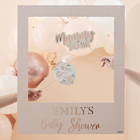 Ginger Ray Fotobox-Rahmen für Babypartys, 72 x 60 cm | pro Stück
