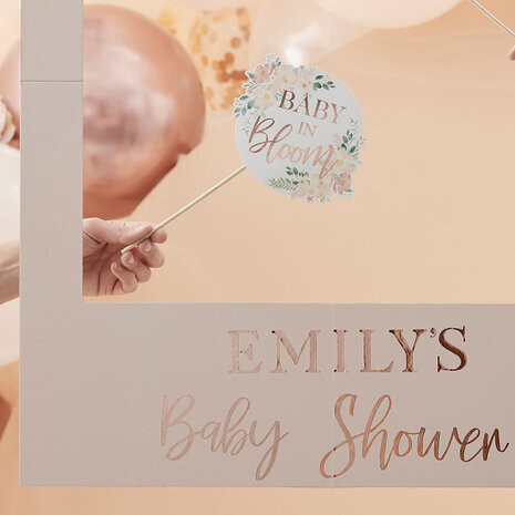 Ginger Ray Cadre photo pour baby shower 72 x 60 cm | à l'unité
