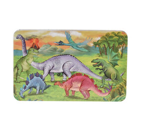 Free and Easy Puzzle de dinosaures en étain | 80 pièces
