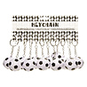 LG Imports Foam Football Keychain 4cm | 12 pieces LG Imports Foam Football Keychain 4cm | 12 pieces