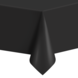 Unique Party Black Tablecloth 137x274cm | per piece