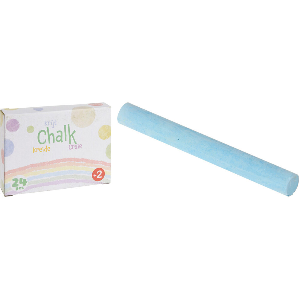 Free and Easy Tafelkreide | Schachtel mit 24 Stück