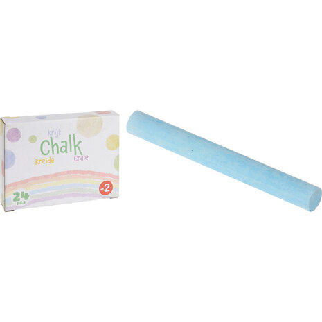 Free and Easy Tafelkreide | Schachtel mit 24 Stück