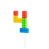 Tuf-Tuf Lego Cijfer Kaars 4 | per stuk Tuf-Tuf Lego Cijfer Kaars 4 | per stuk