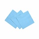 WeFiesta Hellblaue Servietten, 24 x 24 cm | 20 Stück