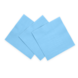 WeFiesta Hellblaue Servietten, 33 x 33 cm | 20 Stück
