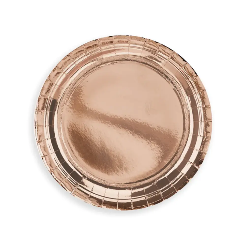 Rose Gold Plates 23cm | 6 pieces