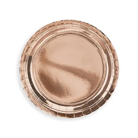 Rose Gold Plates 23cm | 6 pieces