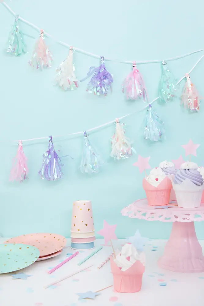 Tuf-Tuf Tassel slinger iridescent | 2,5 meter