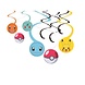 Amscan Décoration suspendue Pokémon Pikachu en spirales | 6 pièces