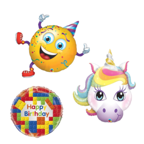 Verjaardag folieballonnen Verjaardag folieballonnen