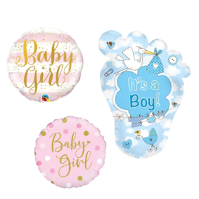 Geboorte folieballonnen Geboorte folieballonnen