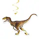 Boland Dino T-Rex Decoration Swirls 85cm | 2 pieces
