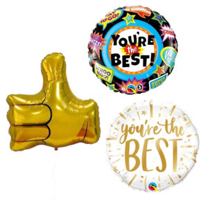 Complimenten folieballonnen Complimenten folieballonnen