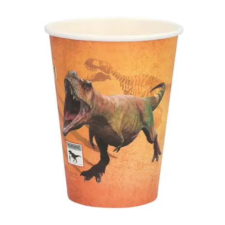 Boland Dino T-Rex Becher 250 ml | 8 Stück