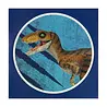 Boland Dino T-Rex Sticker Sheets 20x20cm | 4 pieces Boland Dino T-Rex Sticker Sheets 20x20cm | 4 pieces