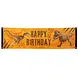 Boland Bannière Dino T-Rex « Joyeux anniversaire » 50 x 180 cm | à l'unité